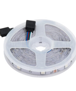 GLOBOSTAR® CHROMAWAVE 85813 Σετ Ταινίας με Τροφοδοτικό με IR Ασύρματο Χειριστήριο & Λειτουργία μέσω WiFi APP LED 72W 4320lm 120° AC 220-240V IP20 600 x SMD5050 Chip Πολύχρωμο RGB Dimmable – Sanan SMD Chip – Μ1000 x Π1 x Υ0.3cm – Δύο Ρολά 5 Μέτρων – 2 Χρόνια Εγγύηση
