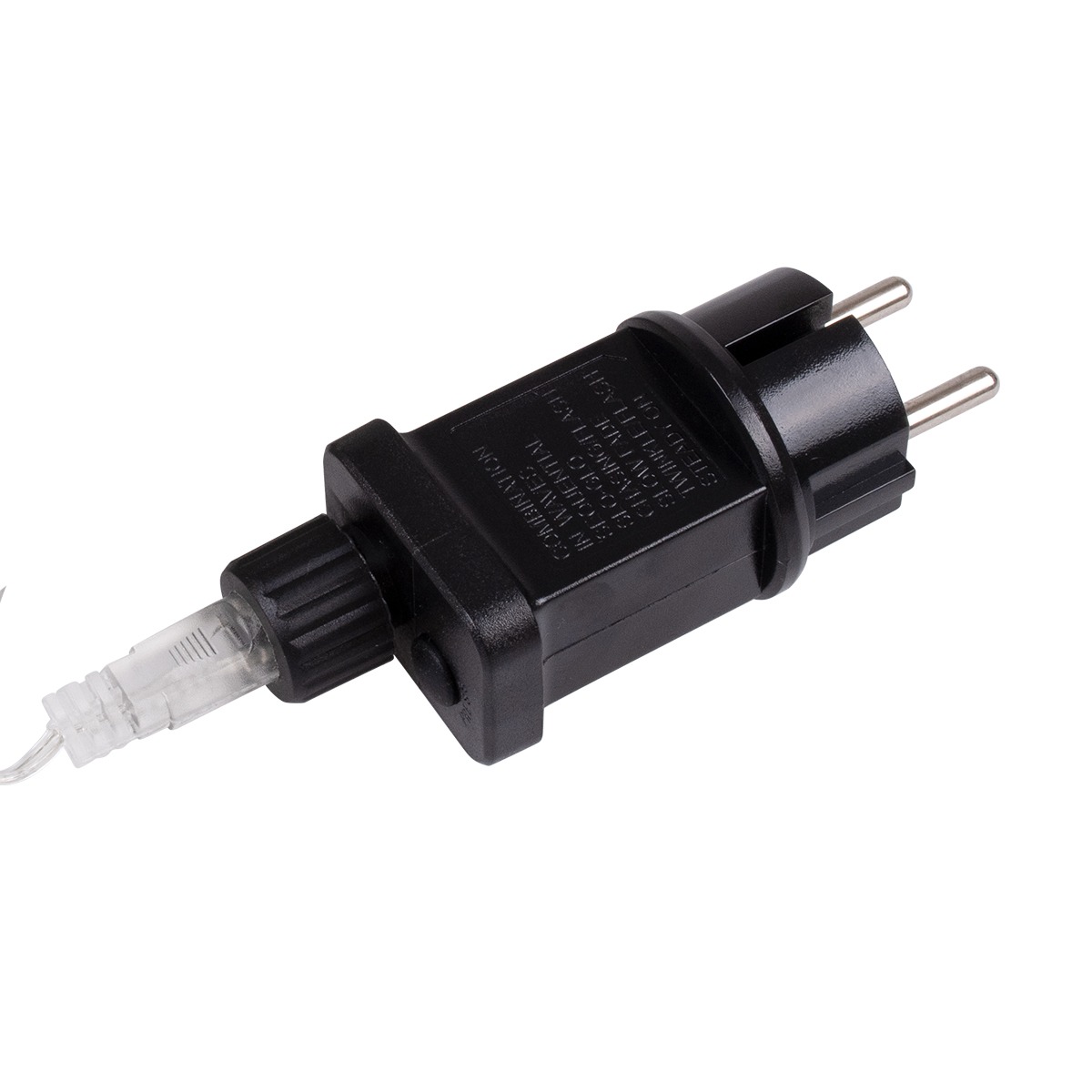 85829 Διακοσμητική Κουρτίνα 3 x 3 Μέτρα με Controller 8 Προγραμμάτων Φωτισμού - Επεκτεινόμενη 300 LED 3.6W AC 230V με Διάφανο Καλώδιο & Πρίζα Schuko Αδιάβροχη IP44 Πολύχρωμο RGB Μ3 x Υ3m - Image 5