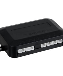 GloboStar® 86001 Σύστημα Παρκαρίσματος Parktronic DC 12V με 4 Μαύρους Αισθητήρες – Οθόνη LED Indicator και Ηχείο (Buzzer)