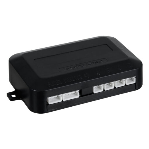 GloboStar® 86001 Σύστημα Παρκαρίσματος Parktronic DC 12V με 4 Μαύρους Αισθητήρες – Οθόνη LED Indicator και Ηχείο (Buzzer)