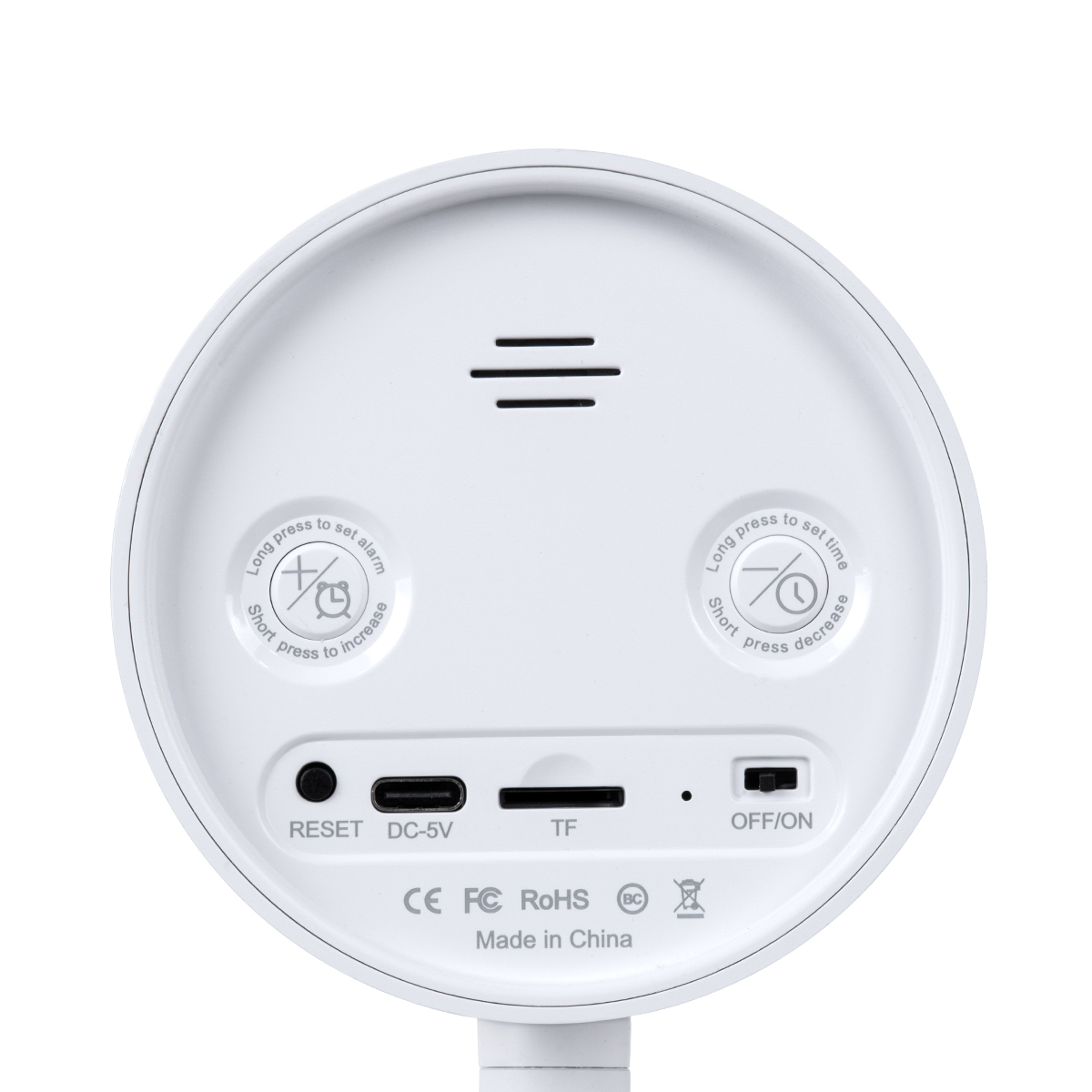 GloboStar® 86006 Rechargeable Table Camera WiFi HD 1080P 160° 1500mAh Two Way Audio Motion Detection & Digital Clock - Επαναφορτιζόμενη Επιτραπέζια Κάμερα WiFi HD 1080P 160° 1500mAh Διπλή Κατέυθυνση Ομιλίας Ανιχνευτή Κίνησης & Ψηφιακό Ρολόι - Λευκό - Image 7