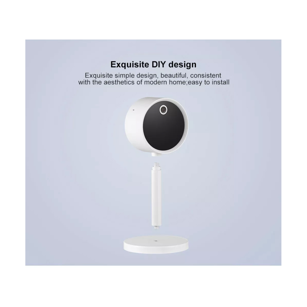 GloboStar® 86006 Rechargeable Table Camera WiFi HD 1080P 160° 1500mAh Two Way Audio Motion Detection & Digital Clock - Επαναφορτιζόμενη Επιτραπέζια Κάμερα WiFi HD 1080P 160° 1500mAh Διπλή Κατέυθυνση Ομιλίας Ανιχνευτή Κίνησης & Ψηφιακό Ρολόι - Λευκό - Image 17