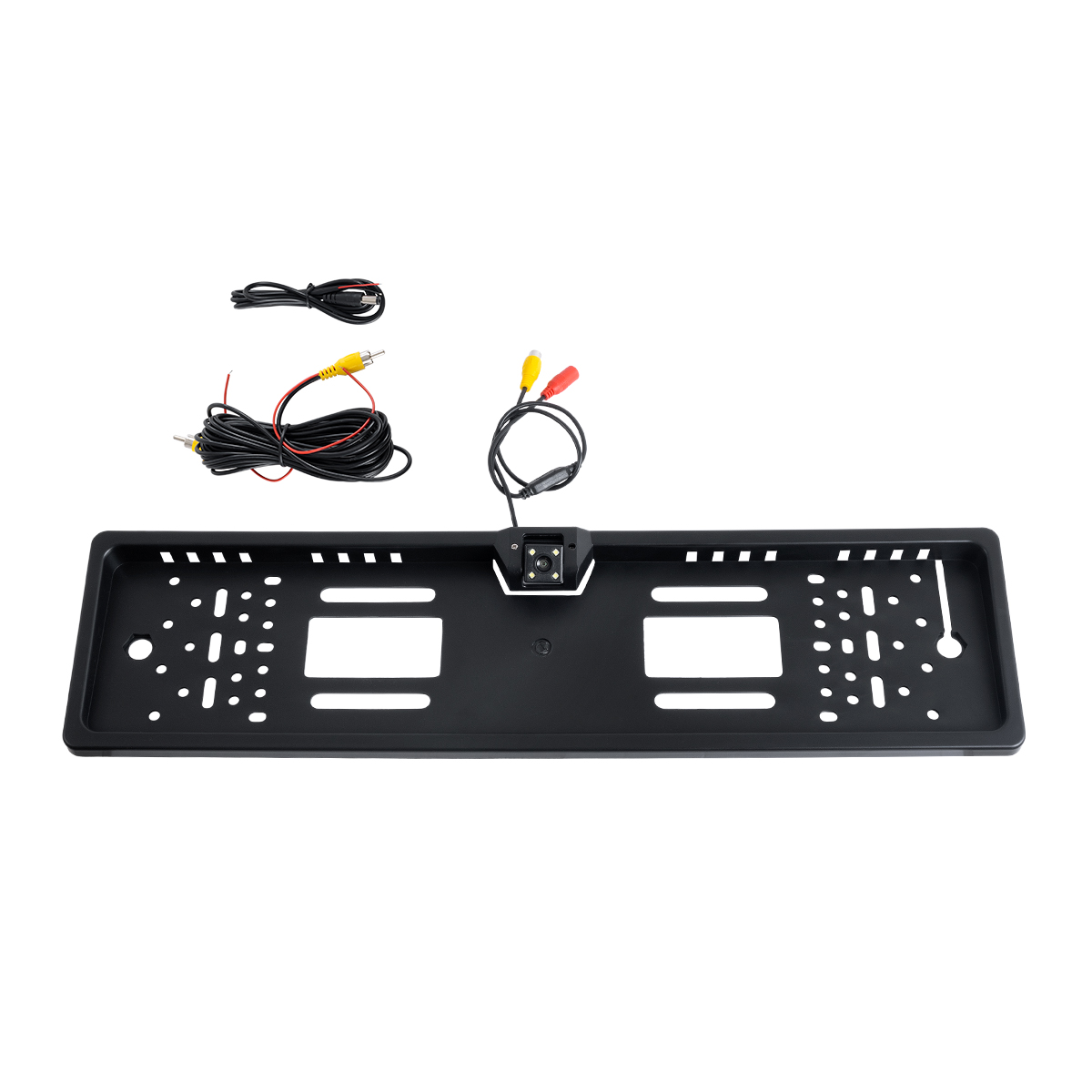 GloboStar® 86012 Σύστημα Παρκαρίσματος 170° σε Πλαίσιο Πινακίδας, 1 Night Vision Κάμερα με Parking Lines LCD 1080p CMOS Signal DC 12V Μ55 x Π14x Υ2cm - 2 Χρόνια Εγγύηση - Image 2