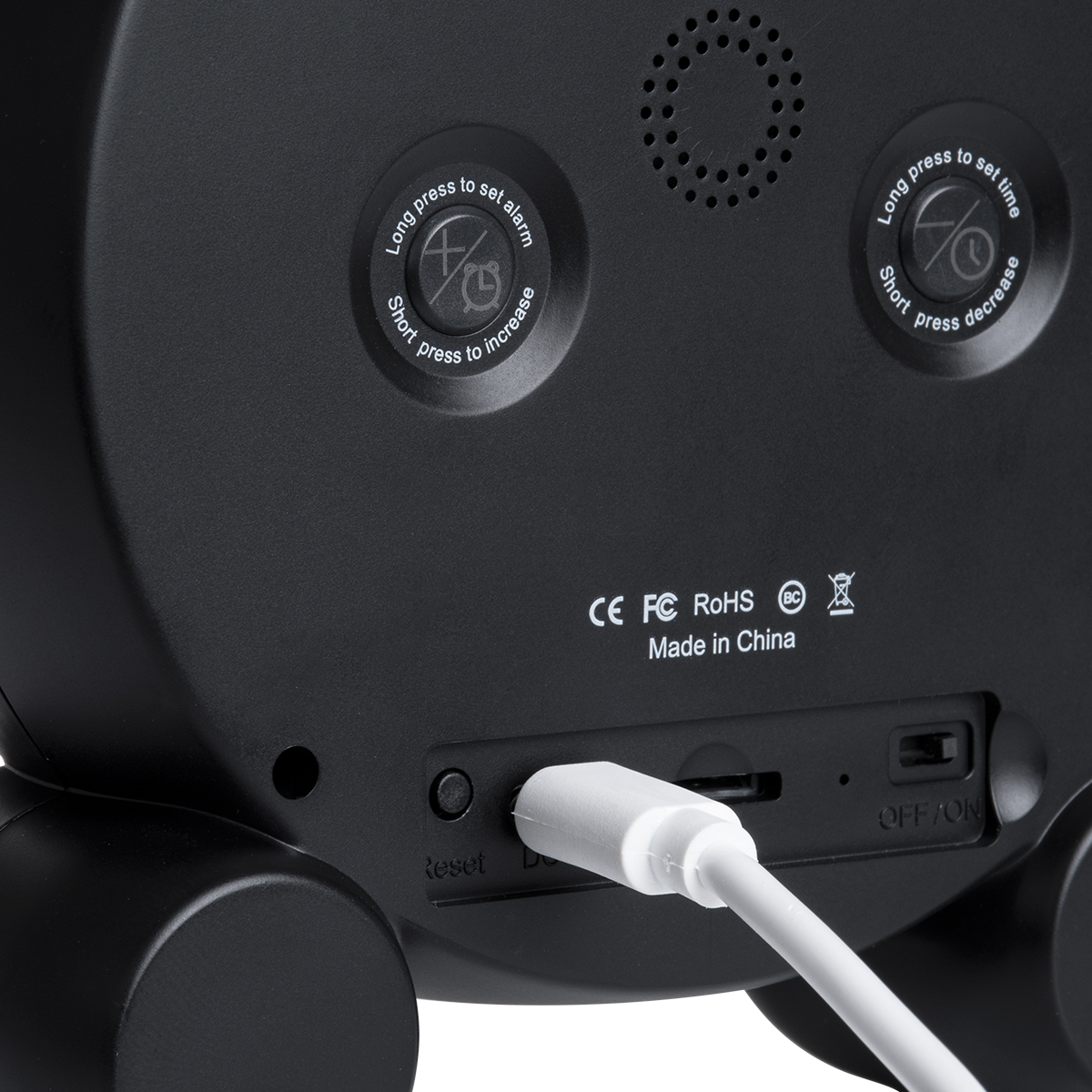 GloboStar® 86016 Rechargeable Table Camera 2MP WiFi HD 1080P 120° 5000mAh Two Way Audio Motion Detection & Digital Clock - Επαναφορτιζόμενη Επιτραπέζια Κάμερα 2MP WiFi HD 1080P 120° 5000mAh Διπλή Κατέυθυνση Ομιλίας Ανιχνευτή Κίνησης Ψηφιακό Ρολόι - Μαύρο - Image 8