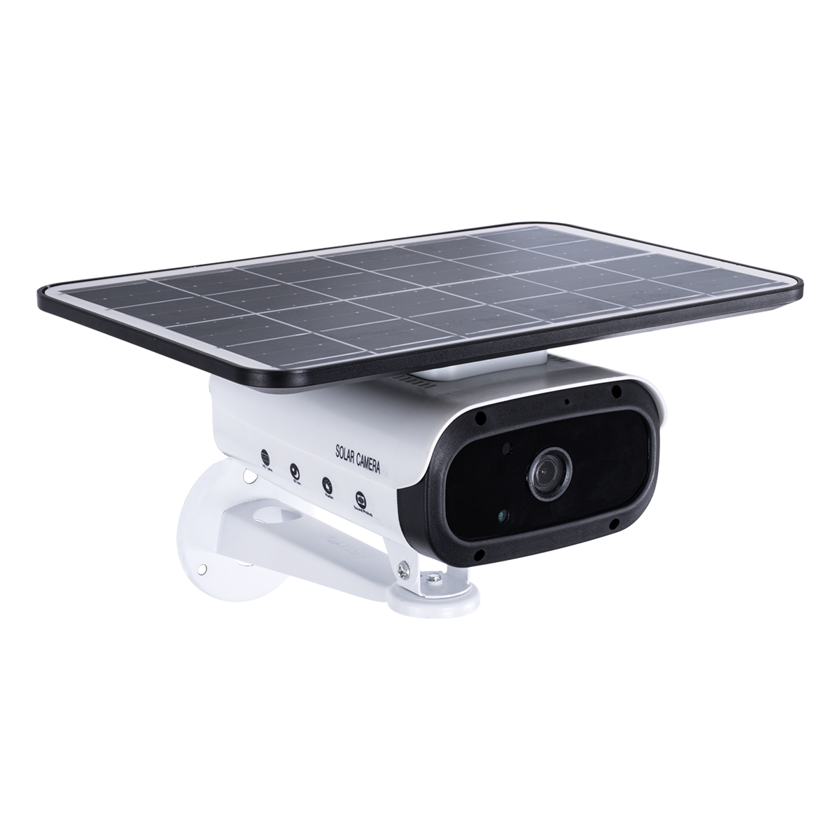 GloboStar® 86047 Αυτόνομη Ηλιακή Camera 1080P 2MP WiFi 150° Μπαταρία 3200mAh Φωτοβολταϊκό Πάνελ Διπλή Κατέυθυνση Ομιλίας Αδιάβροχη IP66 Ψυχρό Λευκό 6000K - Λευκό - Image 3