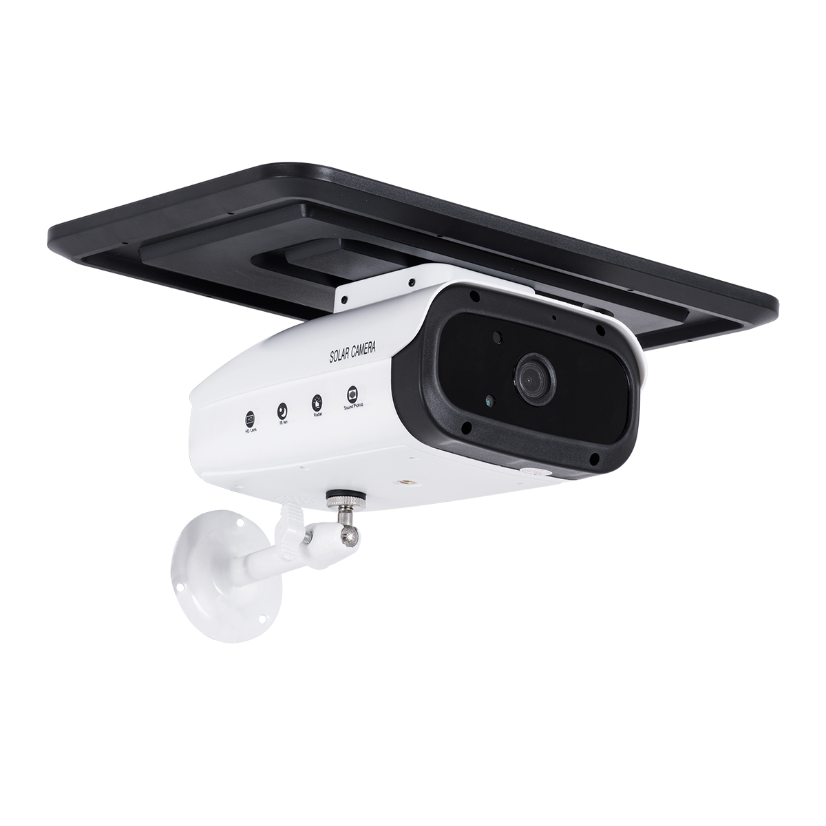 GloboStar® 86047 Αυτόνομη Ηλιακή Camera 1080P 2MP WiFi 150° Μπαταρία 3200mAh Φωτοβολταϊκό Πάνελ Διπλή Κατέυθυνση Ομιλίας Αδιάβροχη IP66 Ψυχρό Λευκό 6000K - Λευκό - Image 4