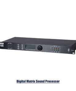 GloboStar® FDB US2403 98020 Audio Processor - Επαγγελματικός Επεξεργαστής Ήχου 2in & 4out - 32-bit DSP SHARC Processor - Frequency Response 20Hz-20Khz DR115DBu - AC 220V/50-60Hz - IP20 - Μαύρο - Μ48.2 x Π20.5 x Υ4.4cm