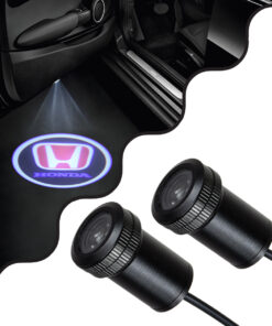 GLOBOSTAR® GHOSTLOGO 81608 Projector Προβολής Μάρκας Αυτοκινήτου "HONDA" LED 2.5W/5W 100lm/200lm 45° DC 12V Αδιάβροχο IP65 Ψυχρό Λευκό 6000K - CREE XHP35 Chip - Μ2.2 x Π3.4 x Υ2.2cm / Q1.9cm - Πακέτο 2 Τεμαχίων - 1 Χρόνο Εγγύηση