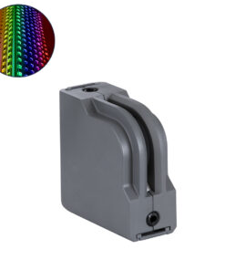 GLOBOSTAR® WINDOWCORNA 90116 Γωνιακό Φωτιστικό Ανάδειξης Παραθύρων LED 6W 480lm 3°x172° DC 24V Αδιάβροχο IP65 Πολύχρωμο RGB Dimmable DMX512 - CREE XPE Chip - Γκρι Ανθρακί - Μ12 x Π4.5 x Υ12cm - 3 Χρόνια Εγγύηση