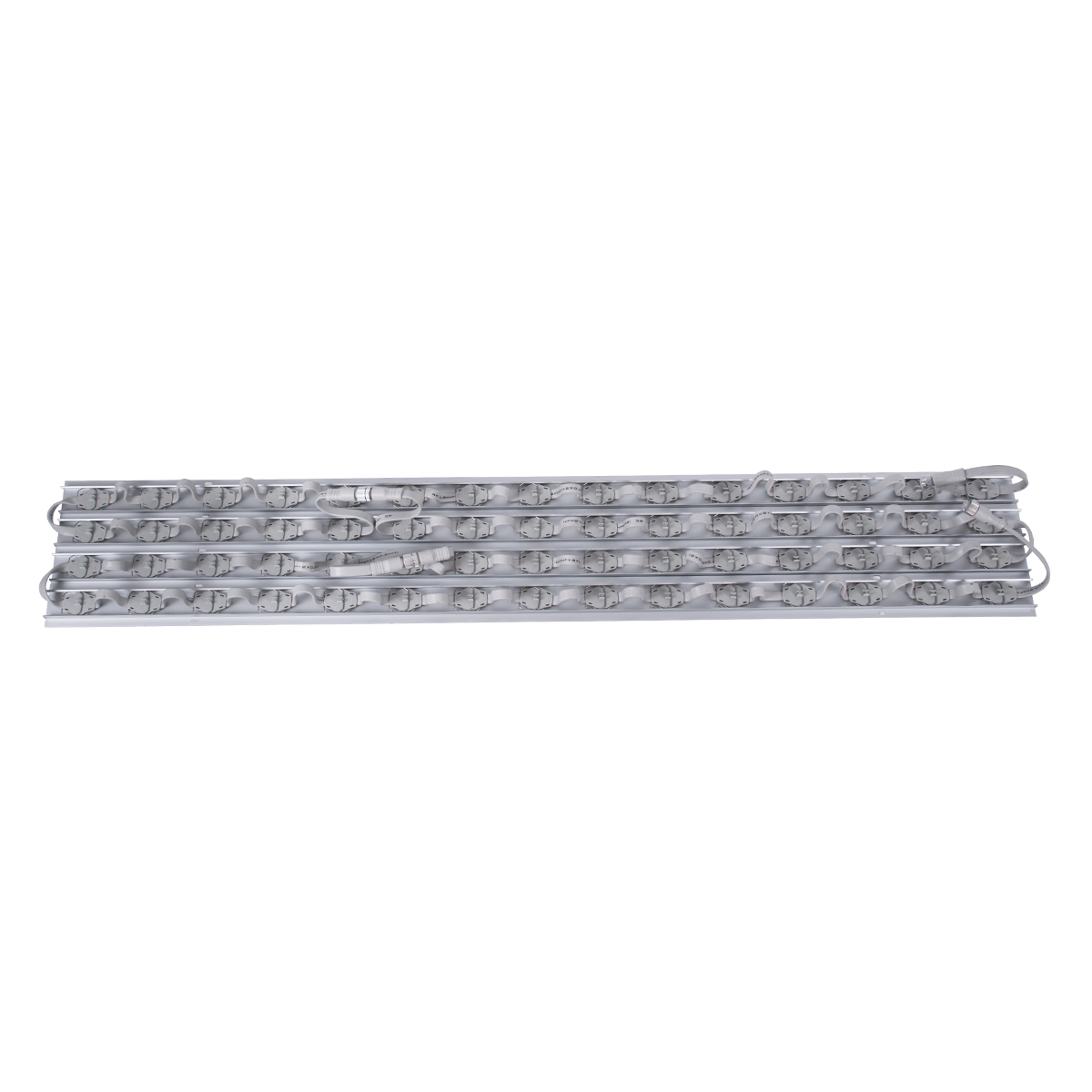 GloboStar® 90119 4 x Digital Pixel Addressable Facade Aluminum Bars - 4 x Ψηφιακές Μπάρες Αλουμινίου Πρόσοψης Κτιρίων LED SMD 3535 45W 60LED 60PIXEL SPI/TTL Protocol IC UCS512B 2700lm 120° DC 12V IP67 RGB - Ασημί Σώμα - Μ400 x Π4.5 x Υ3.6cm - 4 Μπάρες - Image 5