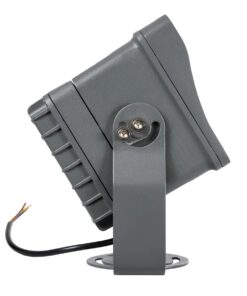 GLOBOSTAR® FLOODXENA 90129 Προβολέας Σποτ Wall Washer LED 24W 2760lm 10° AC 220-240V Αδιάβροχο IP65 Φυσικό Λευκό 4500K – Bridgelux SMD Chip – Γκρι Ανθρακί – Μ18 x Π13.5 x Υ18cm – 3 Χρόνια Εγγύηση
