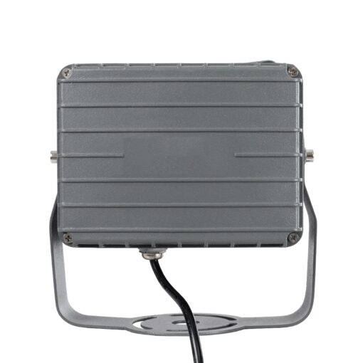 GLOBOSTAR® FLOODXENA 90129 Προβολέας Σποτ Wall Washer LED 24W 2760lm 10° AC 220-240V Αδιάβροχο IP65 Φυσικό Λευκό 4500K – Bridgelux SMD Chip – Γκρι Ανθρακί – Μ18 x Π13.5 x Υ18cm – 3 Χρόνια Εγγύηση