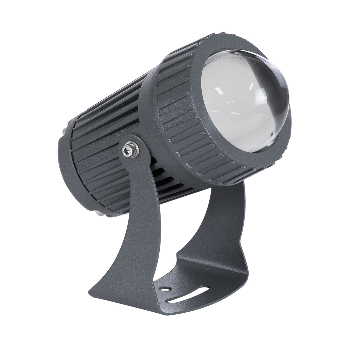 GLOBOSTAR® SPOTFENIA 90134 Αρχιτεκτονικό Σποτ Φωτισμου LED 10W 1150lm 5° DC 24V Αδιάβροχο IP65 Φυσικό Λευκό 4500K Dimmable - Bridgelux COB Chip - Γκρι Ανθρακί - Μ7 x Π7 x Υ12cm - 3 Χρόνια Εγγύηση - Image 3