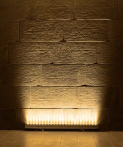 GLOBOSTAR® WASHERMARGO 90151 Μπάρα Φωτισμού Wall Washer LED 24W 2640lm 30° DC 24V Αδιάβροχο IP66 Θερμό Λευκό 2700K Dimmable – Bridgelux SMD Chip – Γκρι Ανθρακί – Μ100 x Π4 x Υ5cm – 3 Χρόνια Εγγύηση