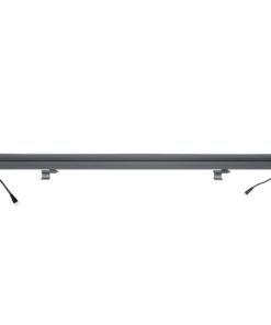 GLOBOSTAR® WASHERMARGO 90153 Μπάρα Φωτισμού Wall Washer LED 24W 2880lm 30° DC 24V Αδιάβροχο IP66 Ψυχρό Λευκό 6000K Dimmable – Bridgelux SMD Chip – Γκρι Ανθρακί – Μ100 x Π8.5 x Υ4cm – 3 Χρόνια Εγγύηση