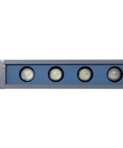 GLOBOSTAR® WASHERMARGO 90153 Μπάρα Φωτισμού Wall Washer LED 24W 2880lm 30° DC 24V Αδιάβροχο IP66 Ψυχρό Λευκό 6000K Dimmable – Bridgelux SMD Chip – Γκρι Ανθρακί – Μ100 x Π8.5 x Υ4cm – 3 Χρόνια Εγγύηση