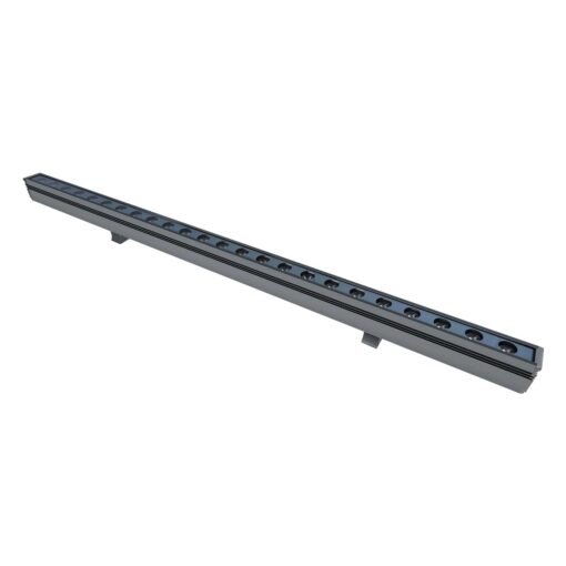 GLOBOSTAR® WASHERMARGO 90155 Μπάρα Φωτισμού Wall Washer LED 24W 2040lm 30° DC 24V Αδιάβροχο IP66 Ροζ Dimmable – Bridgelux SMD Chip – Γκρι Ανθρακί – Μ100 x Π4 x Υ5cm – 3 Χρόνια Εγγύηση