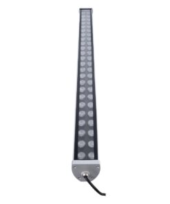 GLOBOSTAR® WASHERMOZA 90158 Μπάρα Φωτισμού Wall Washer LED 48W 5200lm 10-30° DC 24V Αδιάβροχο IP66 Θερμό Λευκό 2700K Dimmable – Bridgelux SMD Chip – Γκρι Ανθρακί – Μ100 x Π8 x Υ12cm – 3 Χρόνια Εγγύηση