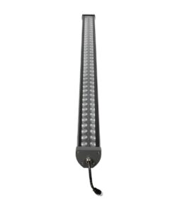 GLOBOSTAR® WASHERMOZA 90168 Μπάρα Φωτισμού Wall Washer LED 72W 6120lm 10-30° DC 24V Αδιάβροχο IP66 Μπλε Dimmable – Bridgelux SMD Chip – Γκρι Ανθρακί – Μ100 x Π14 x Υ7cm – 3 Χρόνια Εγγύηση