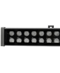 GLOBOSTAR® WASHERMOZA 90168 Μπάρα Φωτισμού Wall Washer LED 72W 6120lm 10-30° DC 24V Αδιάβροχο IP66 Μπλε Dimmable – Bridgelux SMD Chip – Γκρι Ανθρακί – Μ100 x Π14 x Υ7cm – 3 Χρόνια Εγγύηση