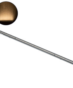 GloboStar® DIGI-BAR 90209 Ψηφιακή Μπάρα Φωτισμού Wall Washer Digital Pixel Facade Tuber Bar LED 12W 840lm 90° DC 24V Αδιάβροχο IP65 L100 x W3.2 x H3cm Θερμό Λευκό 2700K DMX512 - Ασημί με Διάφανο Κάλυμμα - 3 Years Warranty