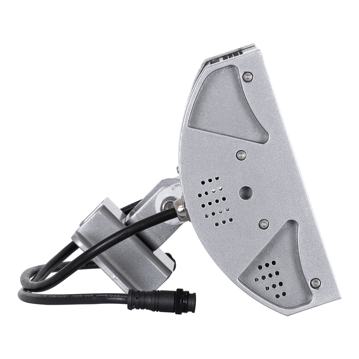 GloboStar® FLOOD-TENA 90222 Προβολέας Wall Washer για Φωτισμό Κτιρίων LED 72W 6120lm 10° DC 24V Αδιάβροχο IP65 L29.8 x W15.5 x H18cm RGBW DMX512 - Ασημί - 3 Years Warranty - Image 6