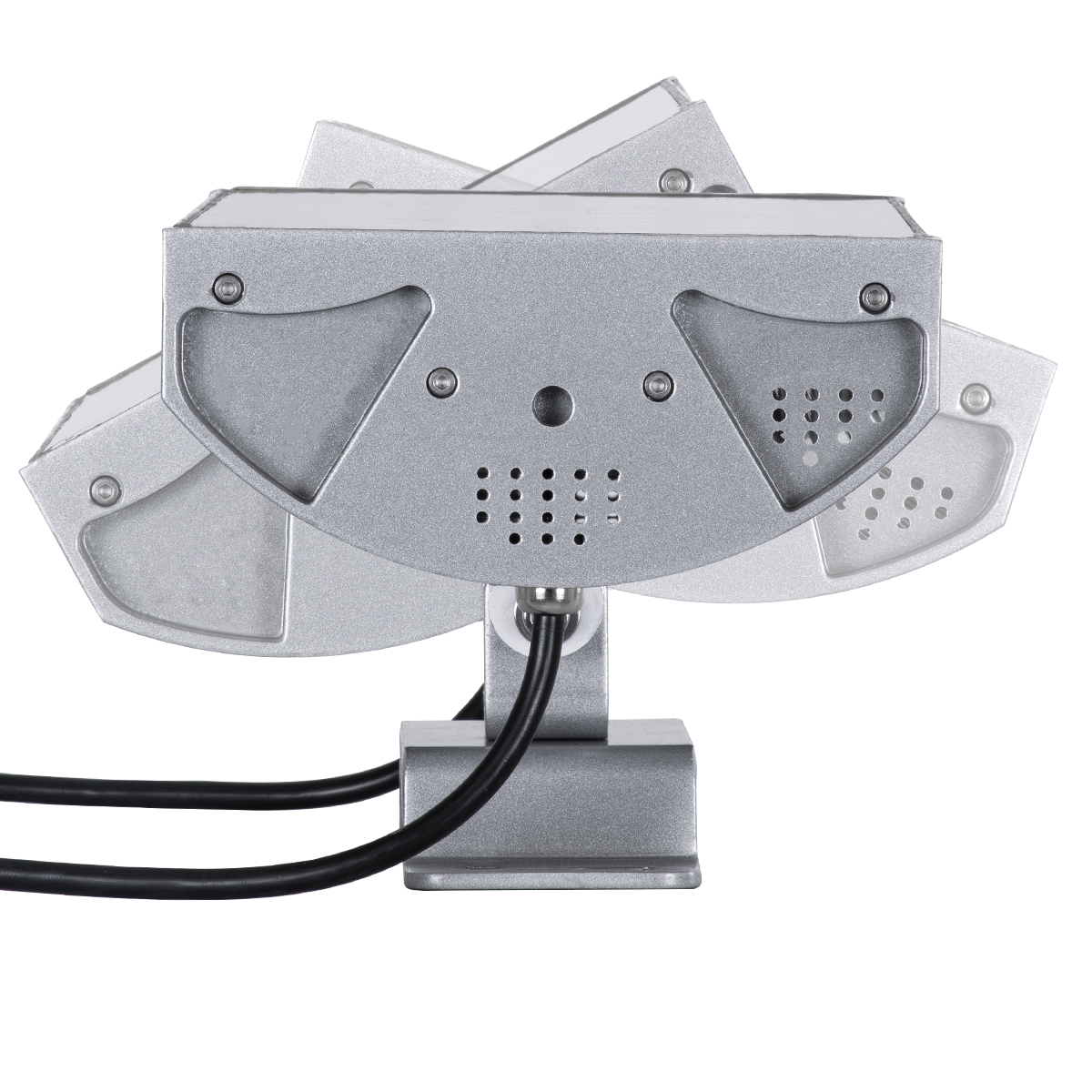 GloboStar® FLOOD-TENA 90222 Προβολέας Wall Washer για Φωτισμό Κτιρίων LED 72W 6120lm 10° DC 24V Αδιάβροχο IP65 L29.8 x W15.5 x H18cm RGBW DMX512 - Ασημί - 3 Years Warranty - Image 7