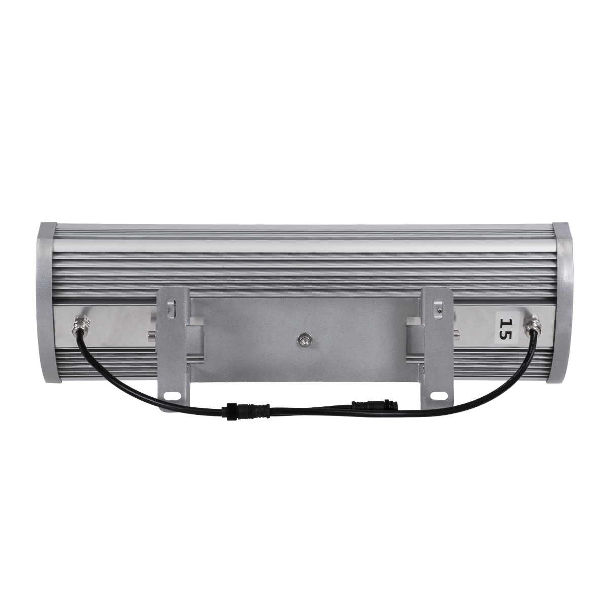 GloboStar® FLOOD-TENA 90226 Προβολέας Wall Washer για Φωτισμό Κτιρίων LED 144W 12240lm 10° DC 24V Αδιάβροχο IP65 L57 x W18 x H19.5cm RGBW DMX512 - Ασημί - 3 Years Warranty - Image 5