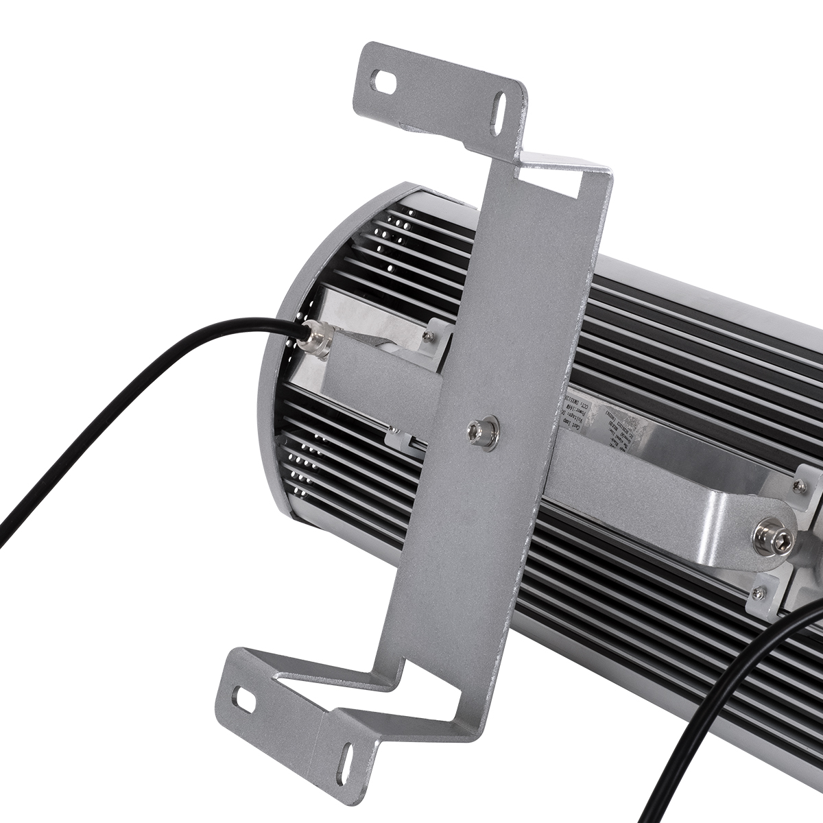 GloboStar® FLOOD-TENA 90226 Προβολέας Wall Washer για Φωτισμό Κτιρίων LED 144W 12240lm 10° DC 24V Αδιάβροχο IP65 L57 x W18 x H19.5cm RGBW DMX512 - Ασημί - 3 Years Warranty - Image 9
