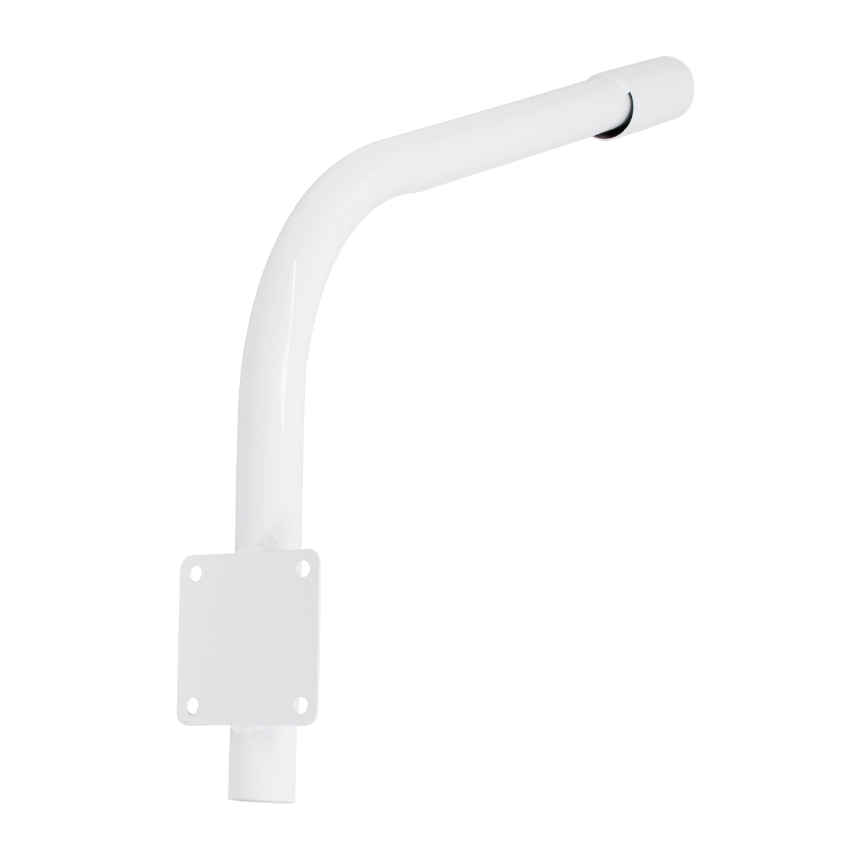 GloboStar® 90229 Μεταλλική Βάση Στήριξης CURVED M62cm x Φ60mm για Φωτιστικά Δρόμου Street Lights με Διάμετρο Βάσης Φ60mm - Image 4