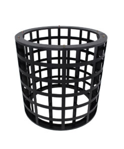 GloboStar® BASULCO 90249 Μεταλλικό Cabinet με Διάμετρο D100cm για Δημιουργία Στρόγγυλου LED Video Wall Curved με τα Εύκαμπτα Πλακίδια Ψηφιακής Οθόνης 32x16cm SKU:90232 IP20 – Φ100 x Υ96cm