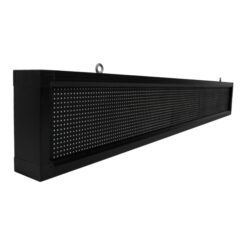 GLOBOSTAR® DISPLAY 90263 Κυλιόμενη Ψηφιακή Επιγραφή P10 Μονής Όψης LED AC 220-240V Αδιάβροχο IP54 Μπλε - WiFi Control μέσω FK APP - Αισθητήρας Θερμοκρασίας & Υγρασίας - Μ168 x Π9 x Υ24cm - 2 Χρόνια Εγγύηση
