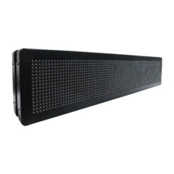 GLOBOSTAR® DISPLAY 90300 Κυλιόμενη Ψηφιακή Επιγραφή Διπλής Όψης 96x16cm P10 96x16 Pixel LED 180W AC 220-240V Αδιάβροχο IP65 Ψυχρό Λευκό 6000K - WiFi Control μέσω FK APP - Αισθητήρας Θερμοκρασίας & Υγρασίας - Μ104 x Π12 x Υ20cm - 2 Χρόνια Εγγύηση