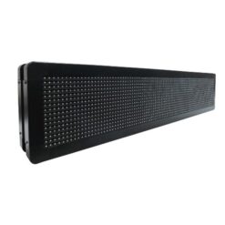GLOBOSTAR® DISPLAY 90301 Κυλιόμενη Ψηφιακή Επιγραφή P10 Διπλής Όψης LED AC 220-240V Αδιάβροχο IP65 Κόκκινο - WiFi Control μέσω FK APP - Αισθητήρας Θερμοκρασίας & Υγρασίας - Μ104 x Π12 x Υ20cm - 2 Χρόνια Εγγύηση