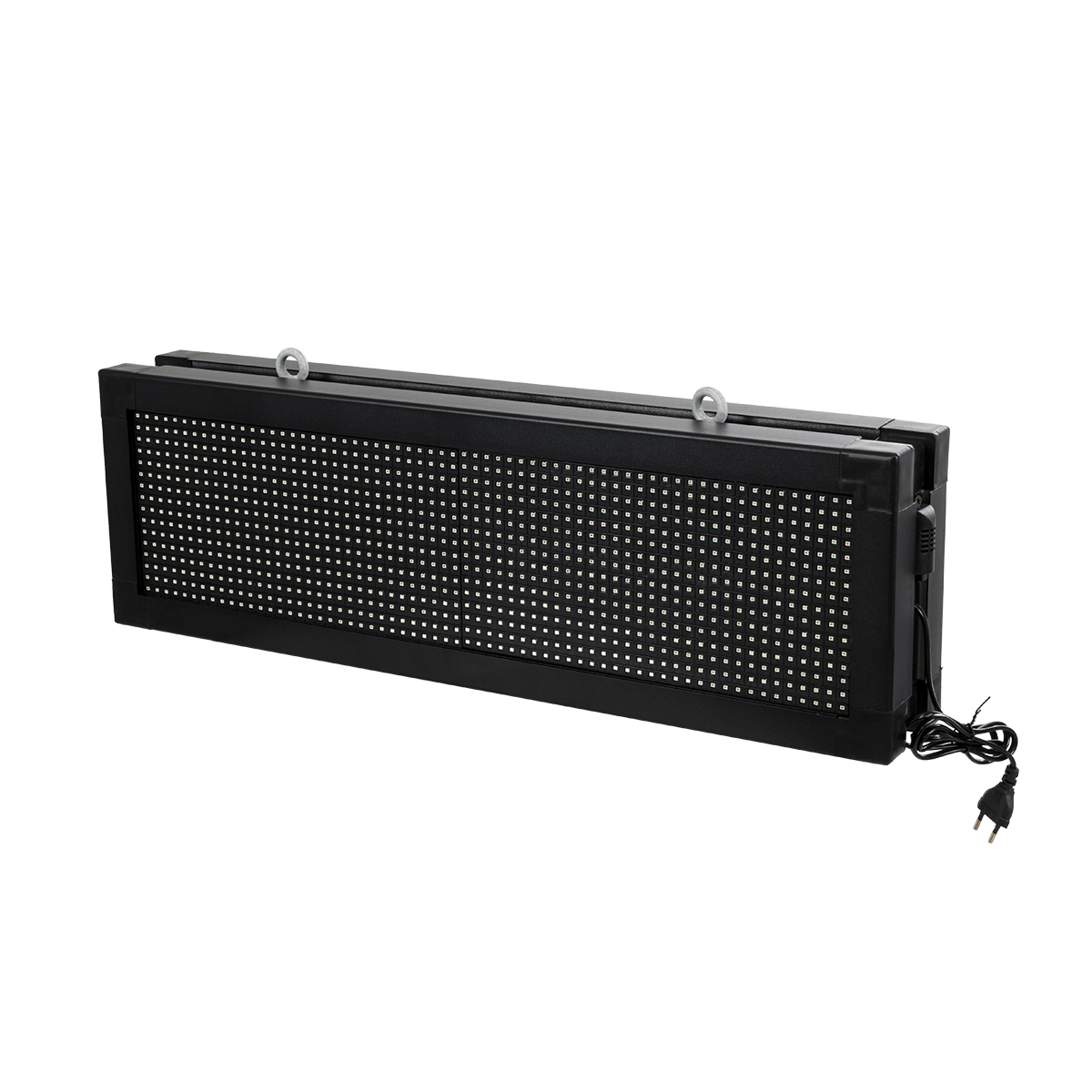 GLOBOSTAR® DISPLAY 90319 Κυλιόμενη Ψηφιακή Επιγραφή 64x16cm P10 Διπλής Όψης LED AC 220-240V Αδιάβροχο IP65 Πορτοκαλί - WiFi Control μέσω FK APP - Αισθητήρας Θερμοκρασίας & Υγρασίας - Μ70.5 x Π11 x Υ22.5cm - 2 Χρόνια Εγγύηση - Image 3