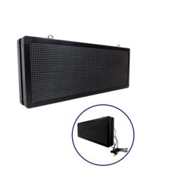 GLOBOSTAR® DISPLAY 90322 Κυλιόμενη Ψηφιακή Επιγραφή P10 Διπλής Όψης LED AC 220-240V Αδιάβροχο IP65 Πράσινο - WiFi Control μέσω FK APP - Αισθητήρας Θερμοκρασίας & Υγρασίας - Μ104 x Π12 x Υ40cm - 2 Χρόνια Εγγύηση