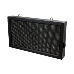 GLOBOSTAR® DISPLAY 90329 Κυλιόμενη Ψηφιακή Επιγραφή 64x32cm P10 Μονής Όψης LED AC 220-240V Αδιάβροχο IP65 Πορτοκαλί - WiFi Control μέσω FK APP - Αισθητήρας Θερμοκρασίας & Υγρασίας - Μ72 x Π9 x Υ42.5cm - 2 Χρόνια Εγγύηση