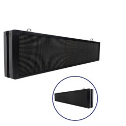 GLOBOSTAR® DISPLAY 90332 Κυλιόμενη Ψηφιακή Επιγραφή P10 Διπλής Όψης LED AC 220-240V Αδιάβροχο IP65 Πράσινο - WiFi Control μέσω FK APP - Αισθητήρας Θερμοκρασίας & Υγρασίας - Μ168 x Π12 x Υ40cm - 2 Χρόνια Εγγύηση