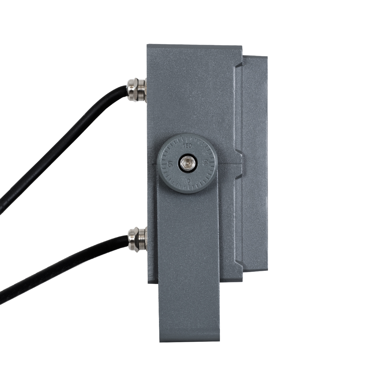 GLOBOSTAR® FLOODTINY 90370 Προβολέας Σποτ Wall Washer LED 27W 2295lm 3° DC 24V Αδιάβροχο IP65 Πολύχρωμο RGBW Dimmable DMX512 - Bridgelux SMD Chip - Γκρι Ανθρακί - Μ13.8 x Π16.4 x Υ7cm - 3 Χρόνια Εγγύηση - Image 4