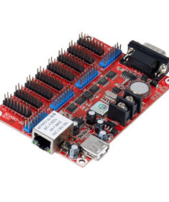 GloboStar® TF-C6NUR 90386 LED Receiving Card 8 x HUB75 - Κάρτα Καναλιών για Ψηφιακές Οθόνες LED Video Wall Single Color W2048 x H64 & W1024 x H128 - Double Color W1024 x H64 - W512 x H128 - Gigabit Network Linkable - DC 3.5~6V - IP20 Μ11.7 x Π7.8 x Υ1.6cm