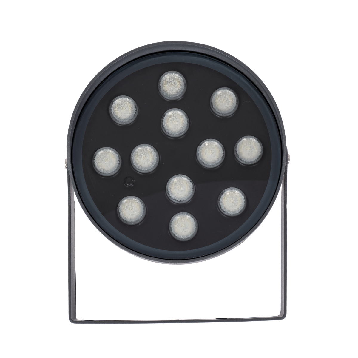 GLOBOSTAR® FLOODNIGMA 90396 Προβολέας Σποτ Wall Washer με Αντιθαμβωτική Γρίλια LED 24W 1920lm 30° DC 24V Αδιάβροχο IP65 Πολύχρωμο RGBW Dimmable DMX512 - Bridgelux SMD Chip - Γκρι Ανθρακί - Μ15 x Π15 x Υ9.1cm - 3 Χρόνια Εγγύηση - Image 7