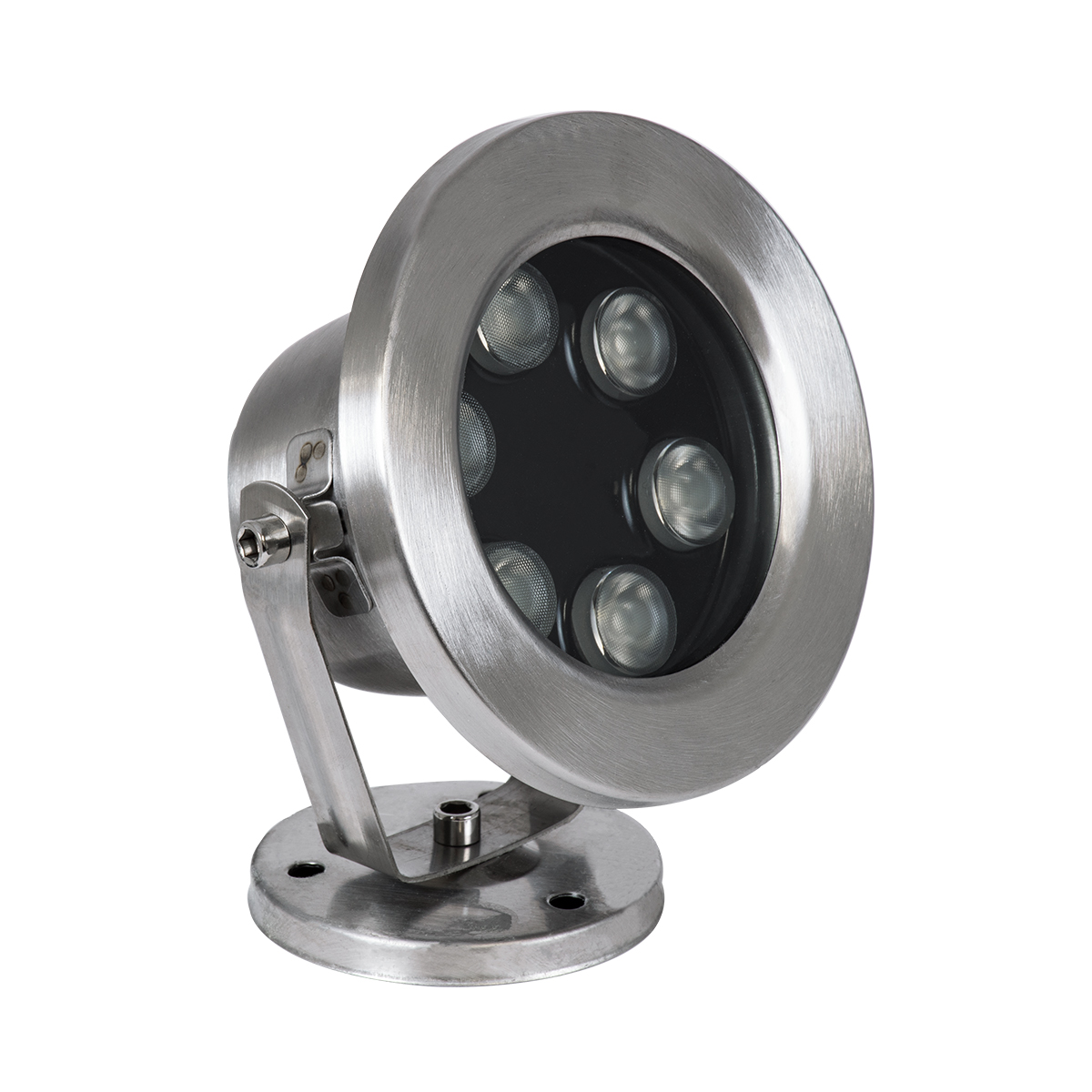 GLOBOSTAR® UNDERWATER-DEDY 90428 Υποβρύχιο Επιφανειακό Σποτ για Σιντριβάνια/Πισίνες LED 6W 510lm 30° DC 24V Αδιάβροχο IP68 RGBW DMX512 Dimmable - Ανοξείδωτο Ατσάλι 304 - Μ12 x Π7.5 x Υ14.5cm - 3 Χρόνια Εγγύηση - Image 3