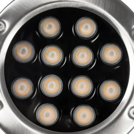 GLOBOSTAR® UNDERWATER-DENIS 90429 Υποβρύχιος Προβολέας Σποτ για Σιντριβάνια/Πισίνες LED 12W 1080lm 30° DC 24V Αδιάβροχο IP68 Θερμό Λευκό 2700K Dimmable - Ανοξείδωτο Ατσάλι 304 - Μ14.5 x Π7 x Υ17cm - 3 Χρόνια Εγγύηση - Image 7