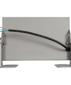 GLOBOSTAR® FLOODHENO 999-0263 Προβολέας Σποτ Wall Washer LED 24W 2040lm 30° AC 220-240V Αδιάβροχο IP67 Ultra Θερμό Λευκό 2200K – Bridgelux SMD Chip – Γκρι – Μ24 x Π11 x 16.5cm – 3 Χρόνια Εγγύηση