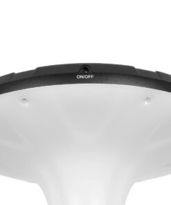 Globostar® SQUARE 90504 Φωτιστικό Κεφαλής Post Top Πλατείας/Πάρκου/Κήπου LED 25W 1000lm με Ανιχνευτή Κίνησης και Αισθητήρα Νυχτός IP65 Ψυχρό Λευκό 6000K – 2 Χρόνια Εγγύηση
