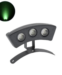 GLOBOSTAR® TREEPLANTE 90517 Κυρτή Μπάρα Φωτισμού Wall Washer για Φυτά - Δέντρα LED 3W 255lm 15° DC 24V Αδιάβροχο IP67 Πράσινο Dimmable - Bridgelux SMD Chip - Γκρι Ανθρακί - Μ11 x Π3 x Υ8.2cm - 3 Χρόνια Εγγύηση