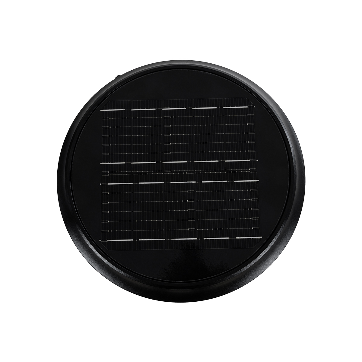 GLOBOSTAR® WHISPER 90535 Φωτιστικό Κολωνάκι Κήπου LED 10W 500lm 120° με Ενσωματωμένο Φωτοβολταϊκό Panel 6V 2W & Επαναφορτιζόμενη Μπαταρία Li-ion 3.2V 1800mAh με Αισθητήρα Ημέρας-Νύχτας Αδιάβροχο IP65 Ψυχρό Λευκό 6000K - Sanan SMD Chip - Γκρι Ανθρακί - Μ25 x Π25 x 28cm - 2 Χρόνια Εγγύηση - Image 4