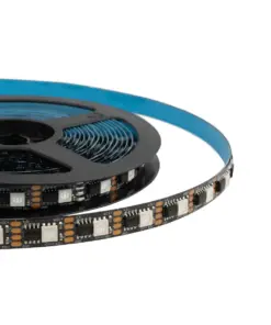 GLOBOSTAR® DIGIPRO 90604 Ψηφιακή Pixel Addressable Ταινία LED 14.4W/m 864lm/m 120° DC 12V IP20 60 x SMD5050 Chip/m 60 x Pixel/m Πολύχρωμο RGB Dimmable SPI/TTL Protocol IC TM1812 - Sanan SMD Chip - Μ500 x Π1 x Υ0.2cm - Ρολό 5 Μέτρων - 5 Χρόνια Εγγύηση