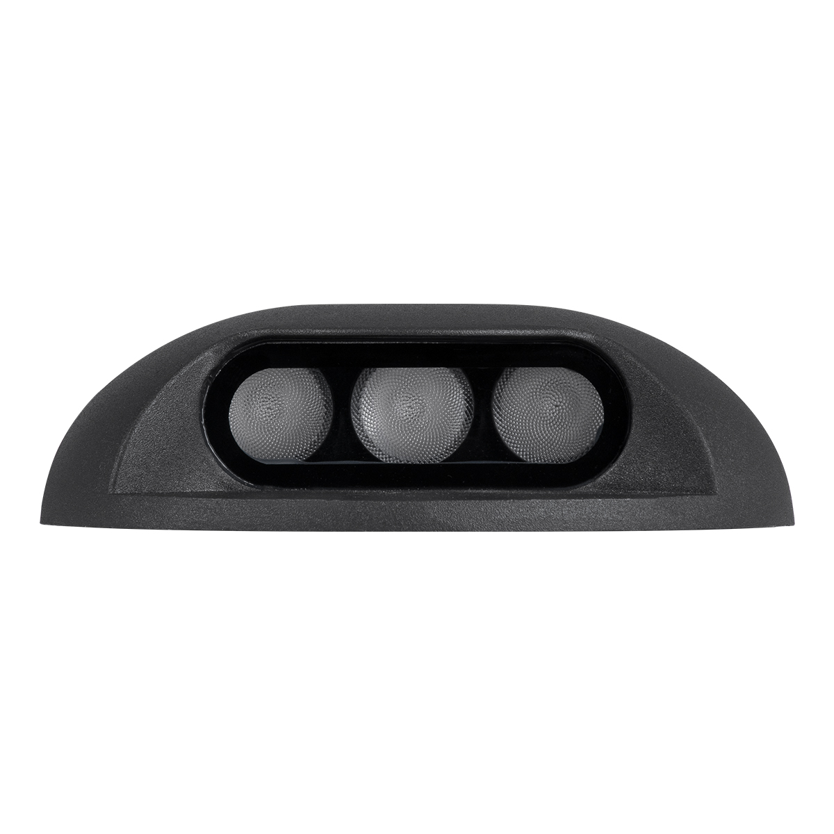 GLOBOSTAR® STEPLUNA 90618 Φωτιστικό Σκαλοπατιού / Διαδρόμου LED 6W 510lm 10° DC 24V Αδιάβροχο IP65 Πολύχρωμο RGB Dimmable DMX512 - Bridgelux SMD Chip - Μαύρο Ματ - Μ12 x Π12 x Υ3cm - 3 Χρόνια Εγγύηση - Image 4