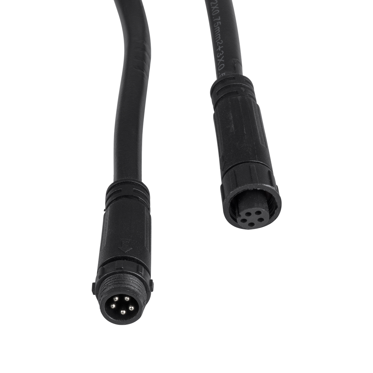 GLOBOSTAR® STEPLUNA 90618 Φωτιστικό Σκαλοπατιού / Διαδρόμου LED 6W 510lm 10° DC 24V Αδιάβροχο IP65 Πολύχρωμο RGB Dimmable DMX512 - Bridgelux SMD Chip - Μαύρο Ματ - Μ12 x Π12 x Υ3cm - 3 Χρόνια Εγγύηση - Image 7